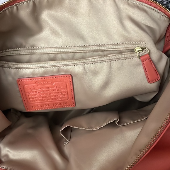 Coach Orange/Coral - Large Ashley Carryall - Picture 4 of 7